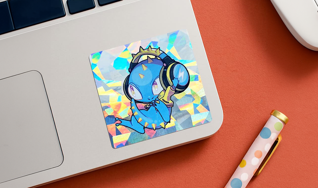 キャラクターデザインのモックアップ